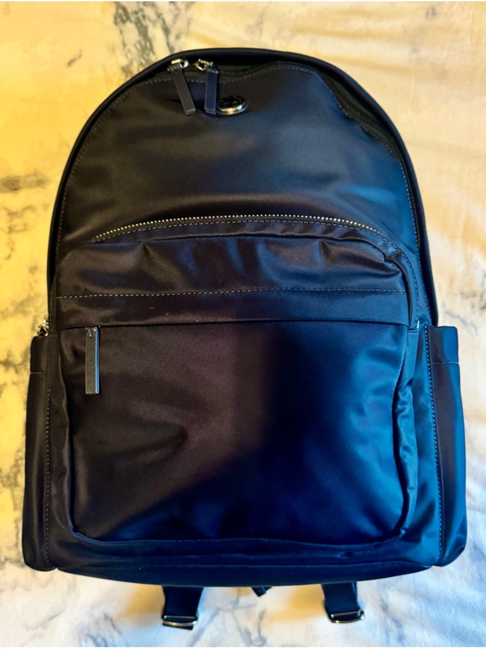 Tory Burch in Tory Navy Nylon Backpack NEW with Tag